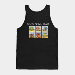 South Beach Miami - Lifeguard Towers - WelshDesigns Tank Top